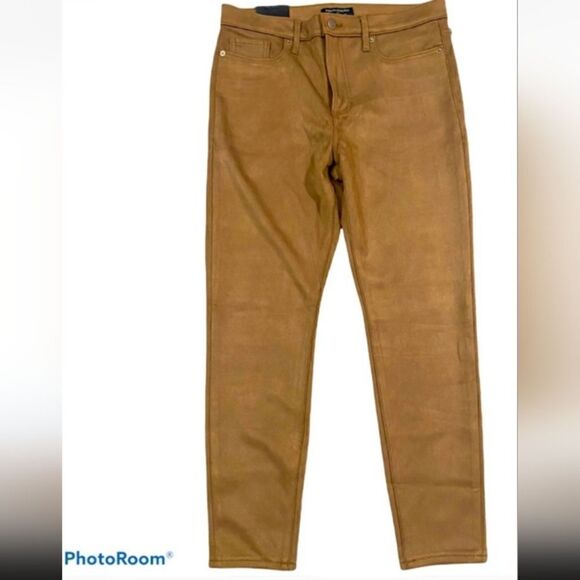 Banana Republic Vegan Suede High Rise Skinny Pants Sz 26/2 NWT - Picture 5 of 16